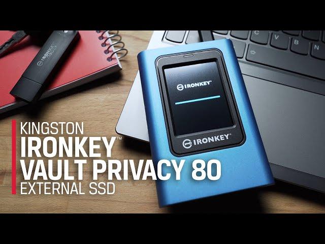 Encrypted External SSD with Touch Screen Keypad – Kingston IronKey Vault Privacy 80 External SSD