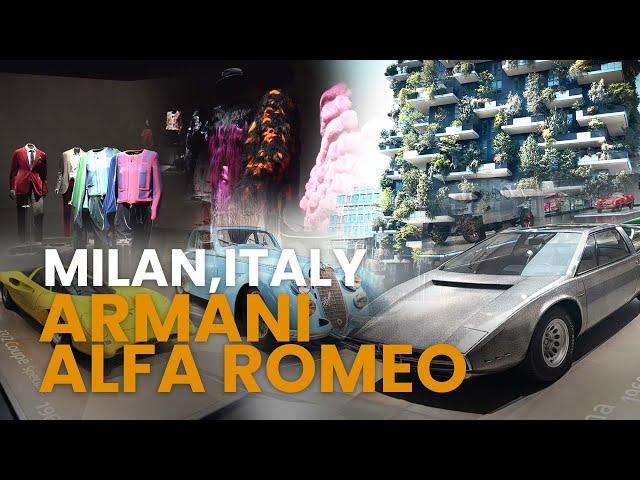 Milan's Design Icons: Armani & Alfa Romeo Museums