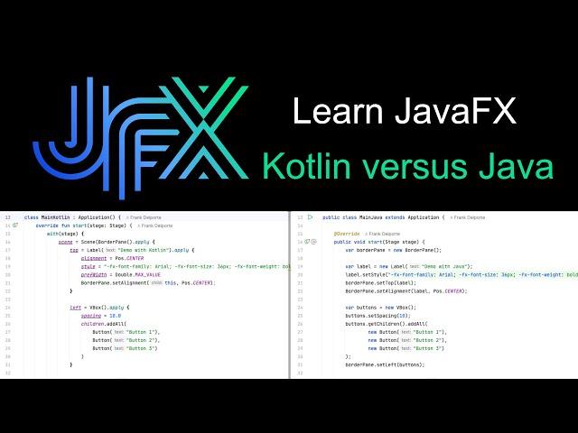 JavaFX Tutorial: Kotlin vs Java, which is Better for JavaFX?