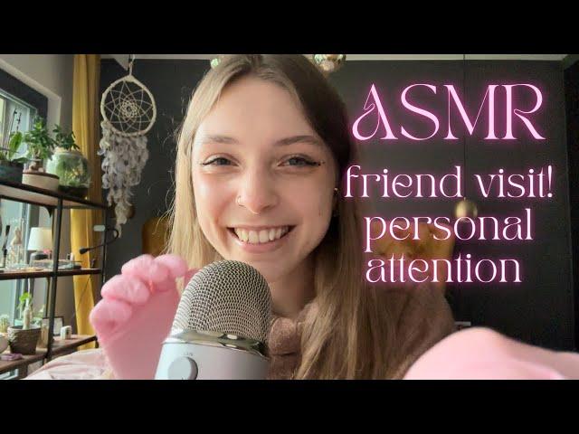 ASMR • your doctor friend visits you to lift up your mood! ‍️ (lots of personal attention)