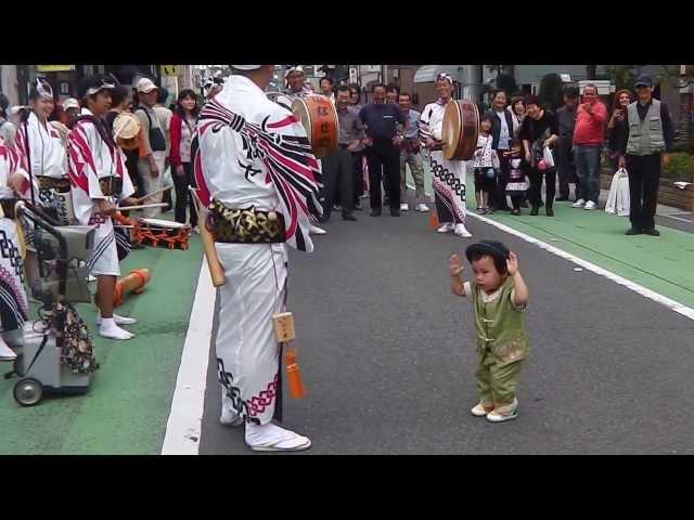 ゆうま君　いなせ連　草加宿場まつり Japanese traditional dance, AWA-ODORI