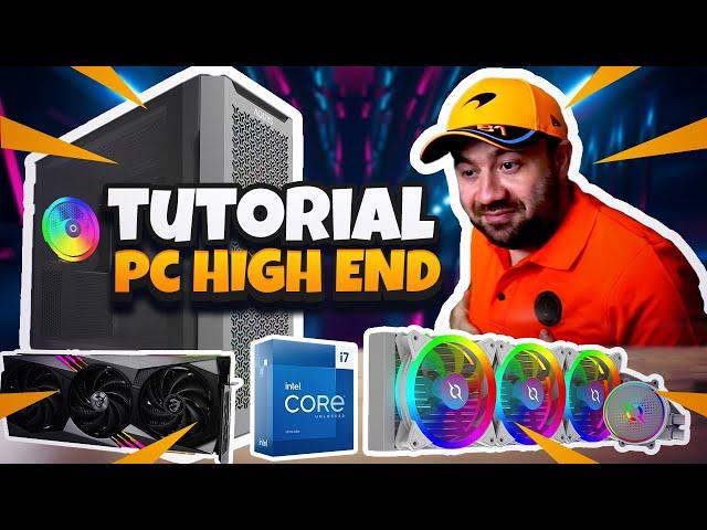 TUTORIAL ASAMBLARE PC uri HIGH END AIO 360 PLACA ALIMENTARE PCI 5 SURSA MODULARA SETARI BIOS