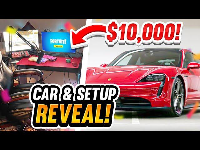 My OFFICIAL 2021 $10,000 Setup Tour (+ Car Reveal) | Clix