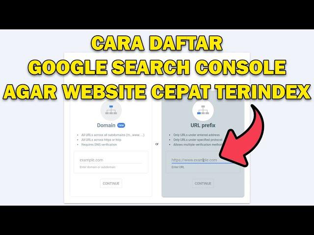 Cara Mendaftarkan Website ke Google Search Console Agar Lebih Cepat Terindex