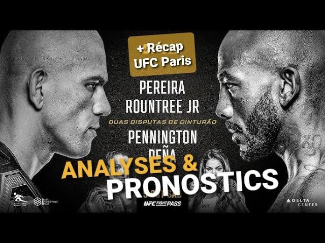 UFC 307 - Pereira vs Rountree Jr - Analyses & Pronostics #ufc #mma #pronostic