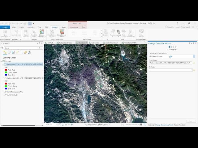 Introduction: Change Detection Wizard in ArcGIS Pro 2.7