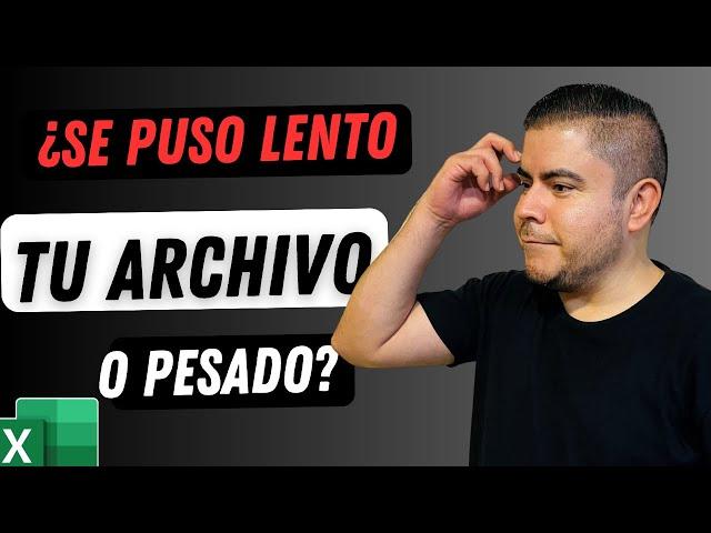 Optimizar un archivo de Excel que está Lento o Pesado - Estadísticas y Rendimiento de Check