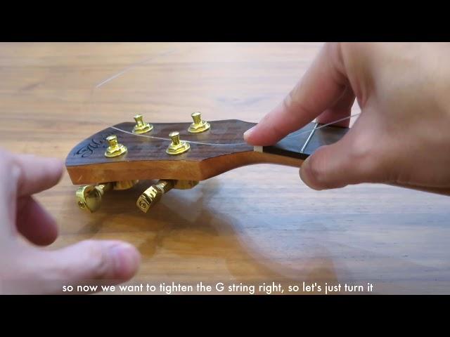 How to restring your Ukulele (EASY)