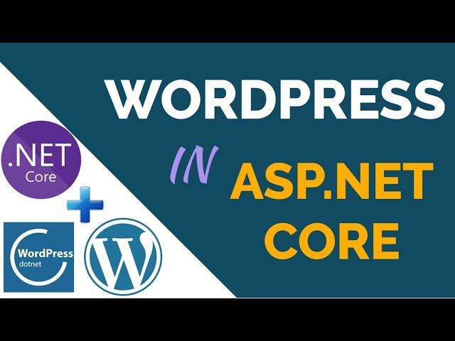 How to use WordPress in ASP.NET Core