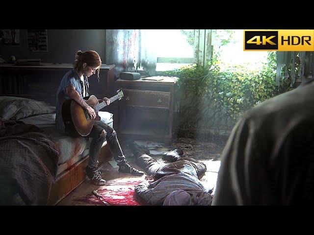 The Last Of Us Joel Death Scene (2023) 4K HDR 60FPS