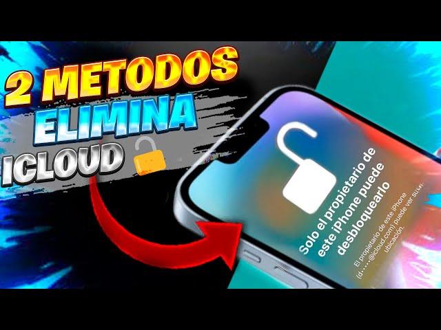 Cómo QUITAR iCloud Olvidado en iPhone 2023 / SOLUCION con 2 MÉTODOS!