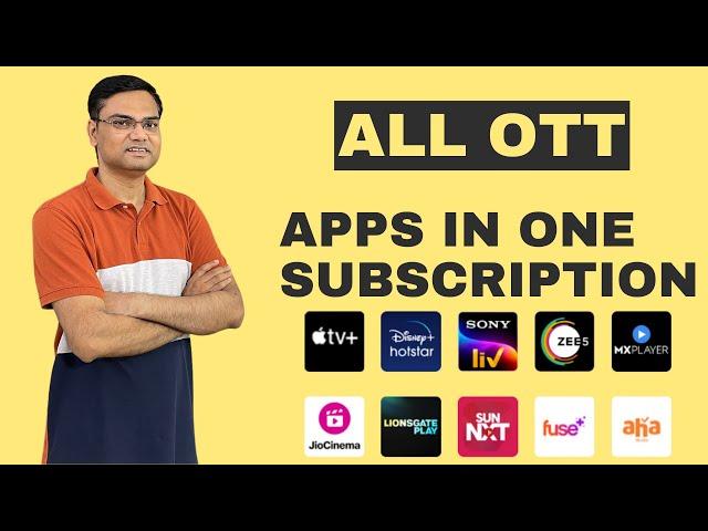 (Hindi) How to watch all ott platforms in one app | All ott apps in one subscription