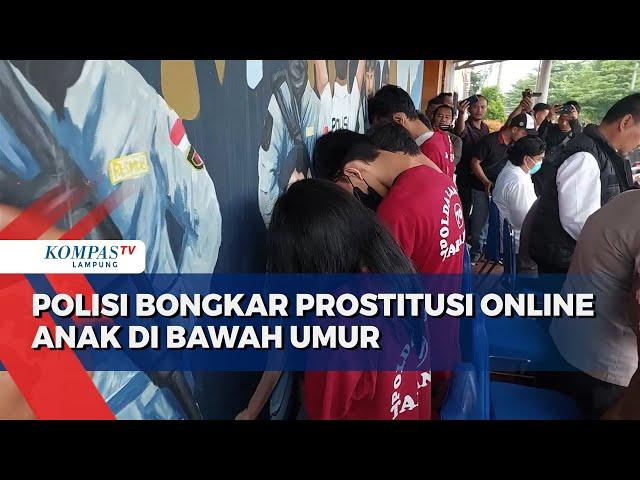 Polda Lampung Bongkar Prostitusi Online Anak di Bawah Umur