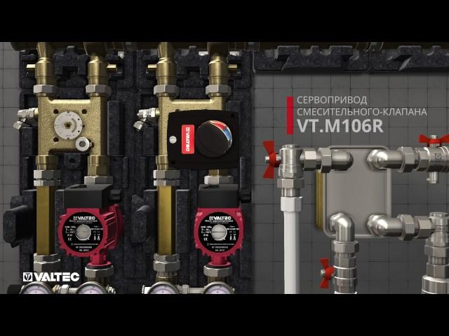 Комплексные решения VALTEC для систем отопления и водоснабжения.