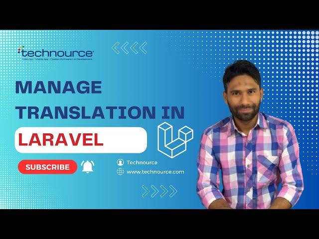 Manage Translation in Laravel