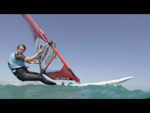 Open ocean windsurfing speed challenge