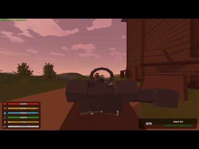 Играю на ванилке, выследил тех кто меня убивал, и убил их Unturned Vanilla RUSSIA