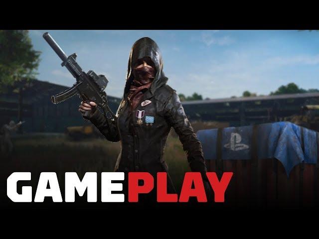 13 Minutes of PUBG Gameplay on PS4