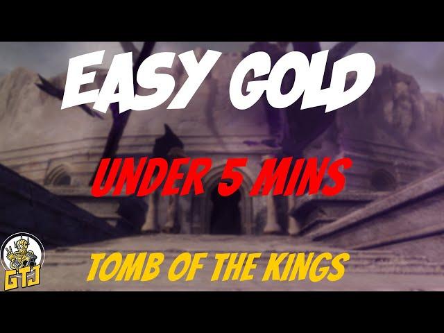 Easy & Fast GW2 Gold in 5 Minutes From Tomb Of The Kings. Guild Wars 2 Gold Making guide.