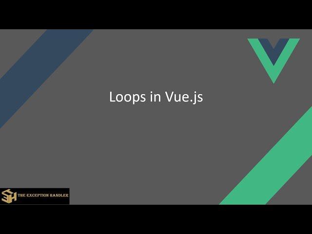 loops in Vue.js