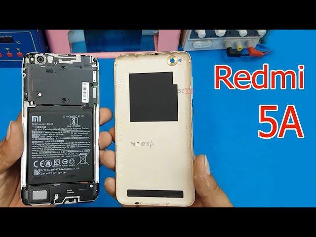 How to Open Redmi 5A Back Panel || Redmi 5A back cover Disassembly and Reassembley