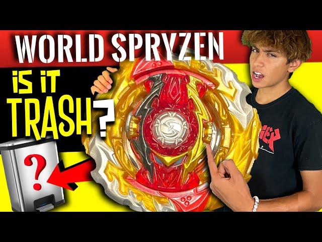 Beyblade World Spryzen - Is It Trash?   Beyblade Burst Speed Storm