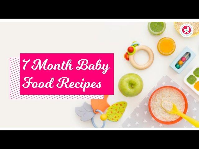 7 Months Baby Food Chart With Complete Nutrition