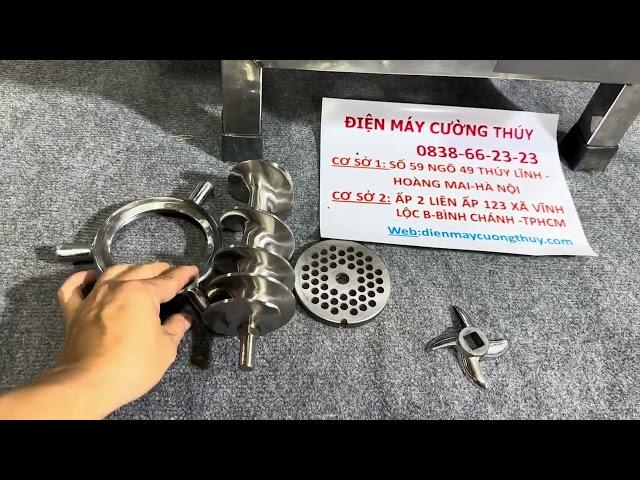 Máy xay thịt công nghiệp 32 inox bọc cao cấp