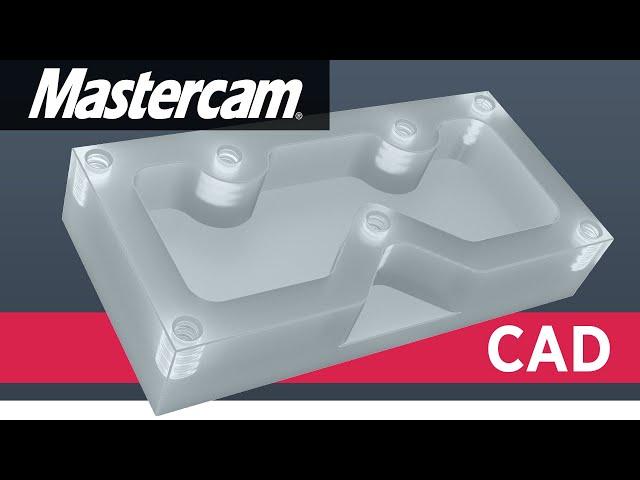 Mastercam CAD Tutorial | Designing The TITAN 1M (FREE Resources)