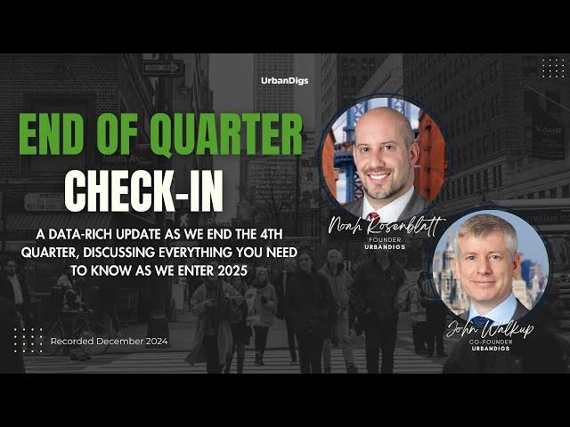 Manhattan Real Estate: Q4 Trends & 2024 Predictions with Noah & John