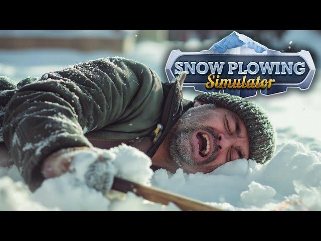 I Regret Opening a Snow Removal Business  - Snow Plowing Simulator