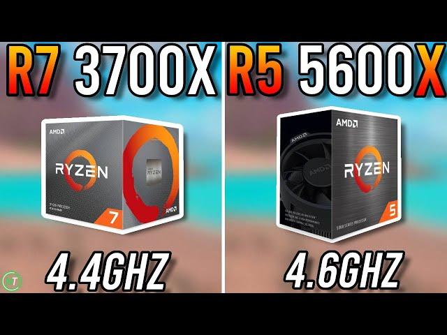 Ryzen 7 3700X vs Ryzen 5 5600X - Tested in 2024