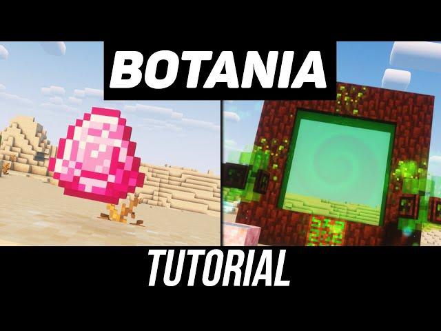 Botania tutorial / guide 1.16.5 + Alfheim / Ritual of gaia  (minecraft java edition)