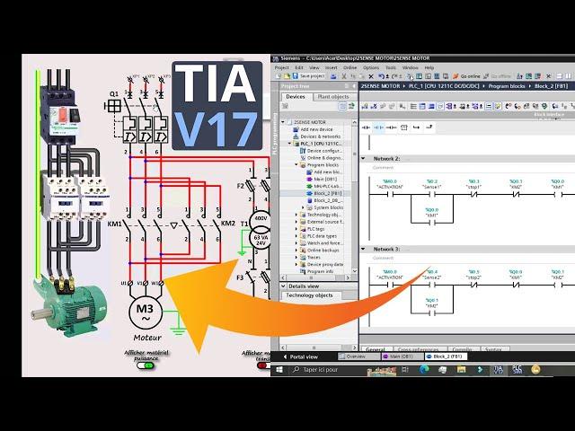 Start Motors Tia Portal 2 Senses Rotate