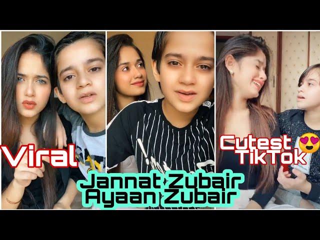 Jannat Zubair and Ayaan Zubair Cutest Tik Tok Videos 