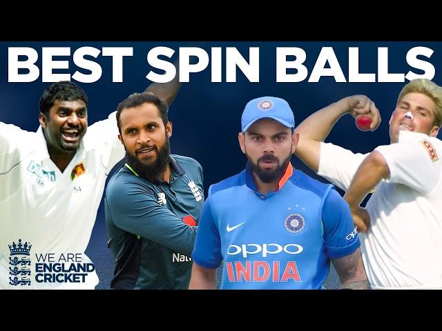 Warne's Ball of The Century | Rashid vs Kohli | Murali's Turn | Best SPIN Bowling Deliveries