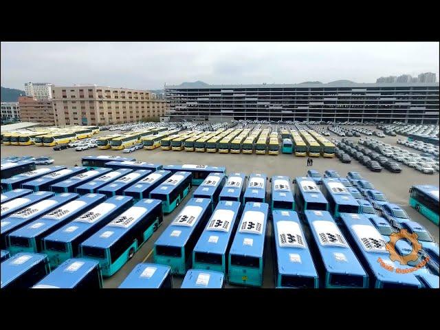 Китайские электрические автобусы захватили Мир