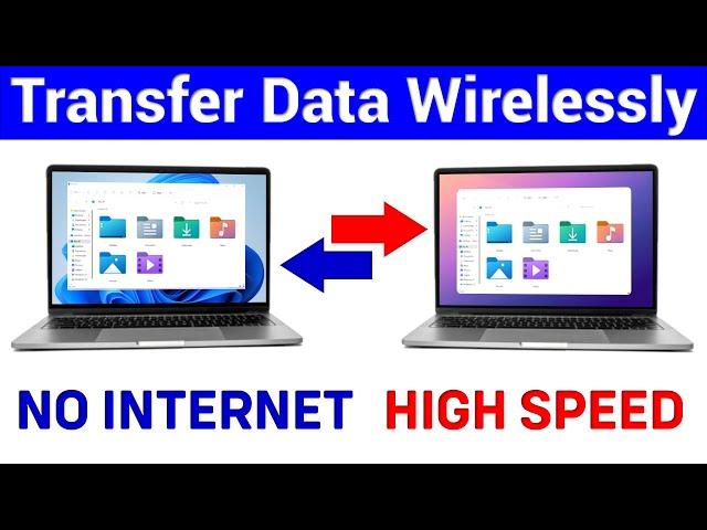 How to Transfer Files From Laptop To Laptop Wirelessly Share Files From Laptop To Laptop