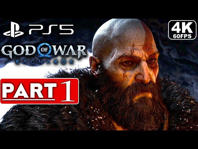 GOD OF WAR RAGNAROK Gameplay Walkthrough Part 1 FULL GAME [4K 60FPS PS5] - No Commentary