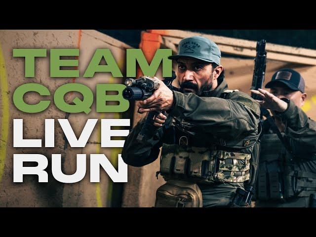 Live CQB Run | Pro's Guide to Team CQB