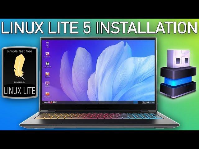 Linux Lite 5.0 Installation and Preview 2020