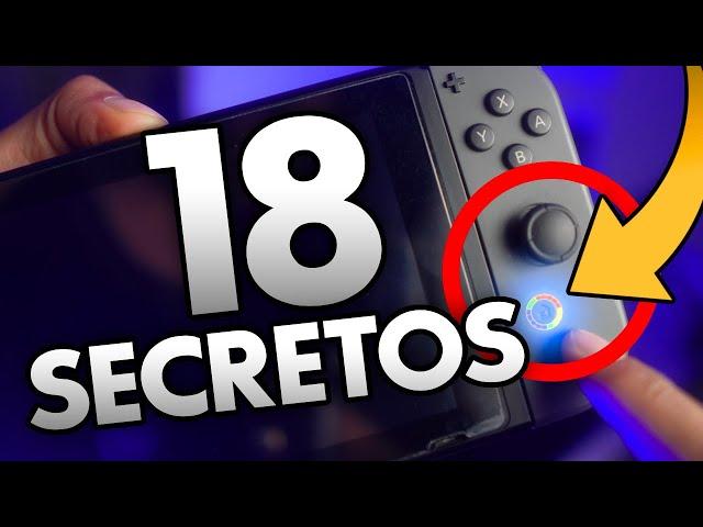 18 secretos INCREÍBLES de Nintendo Switch!  #nintendo #nintendoswtich