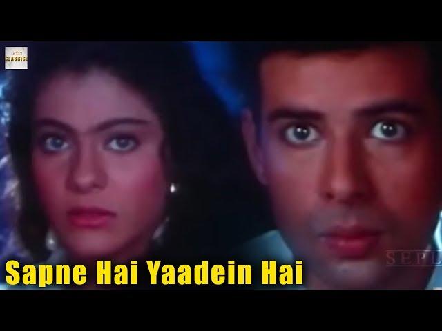 Sapne Hai Yaadein Hai | Full Video Song | Saif Ali Khan, Kajol