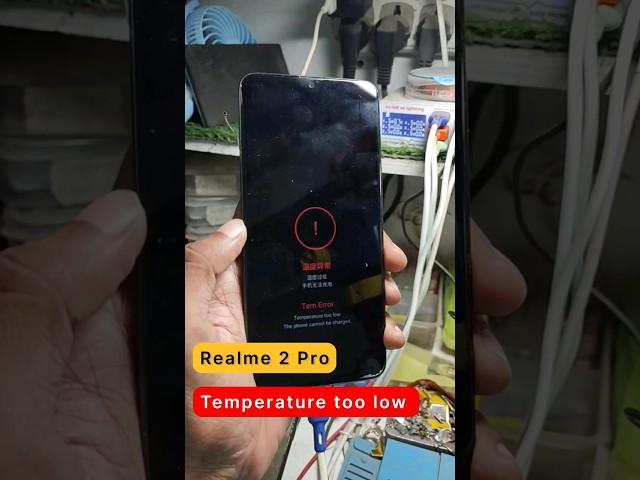 Realme 2 Pro || Temperature too low || Tem.Error #shorts #realme2pro