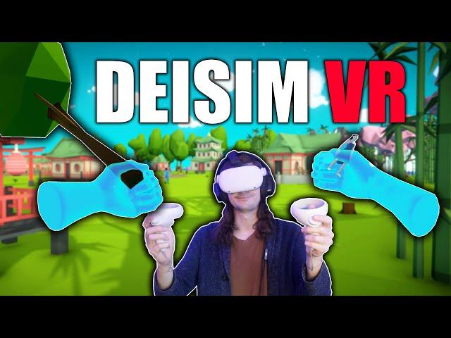 Becoming a GOD in VR was a BAD Idea... | Deisim VR (Quest 2)