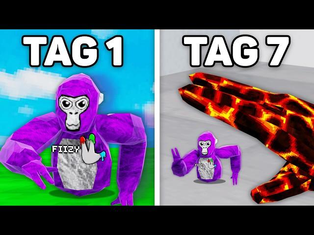 Gorilla Tag But Each Tag I Get Smaller