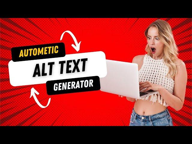 Free Autometic Alt Text Generator For #Wordpress