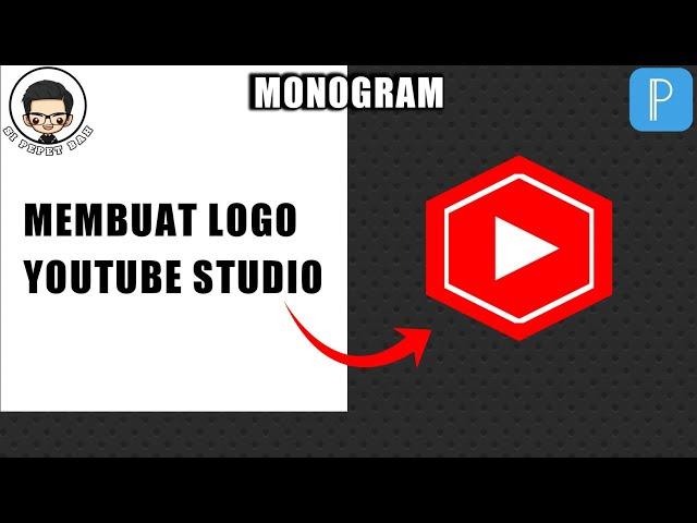 Cara Membuat Logo Youtube Studio - PixelLab Tutorial #tutoriallogo #caramembuatlogo