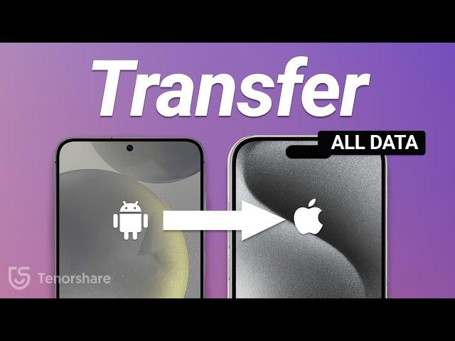 (Top Ways) How to Transfer Data from Android to iPhone 2024 | Switch to iPhone