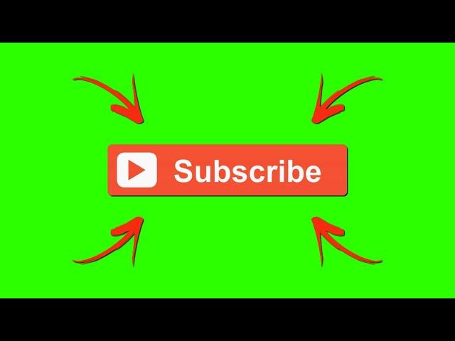 Subscribe Buttons #2 / Green Screen - Chroma Key